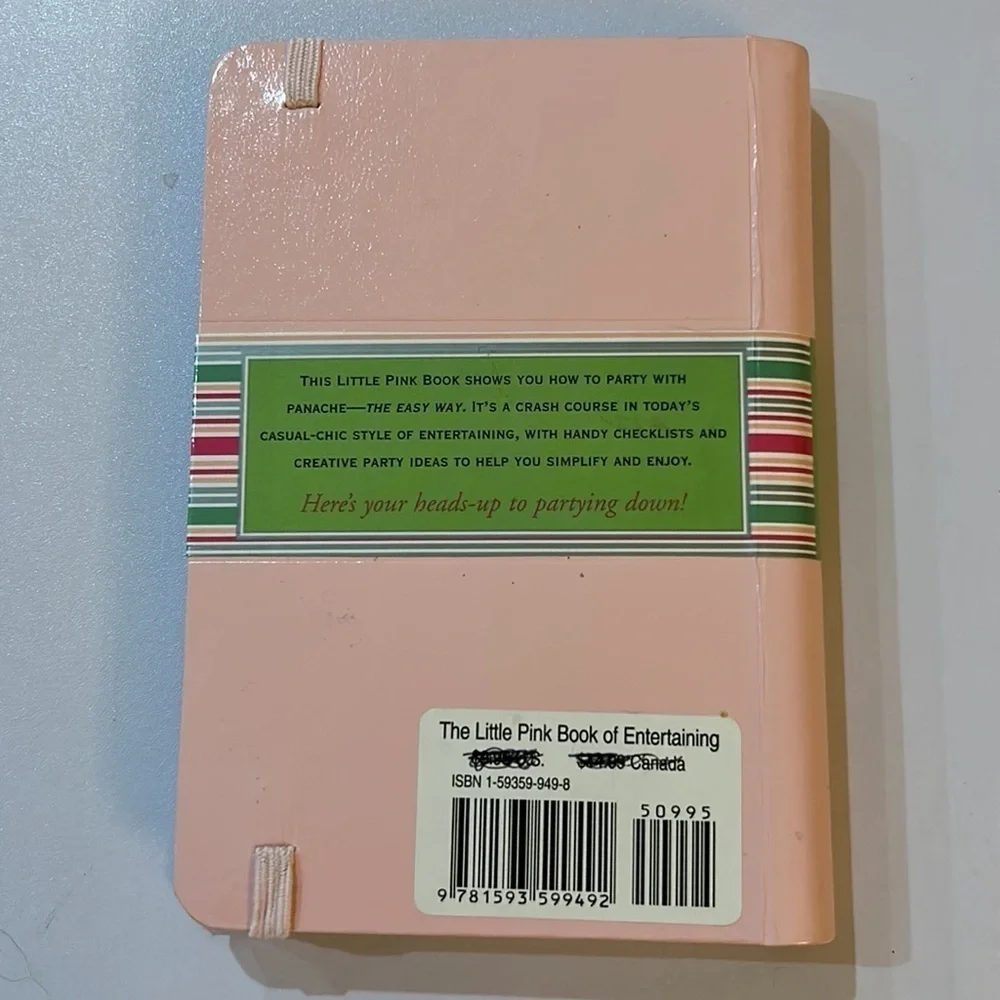 The little Pink book of Entertaining. The modern guide of celebrating with style